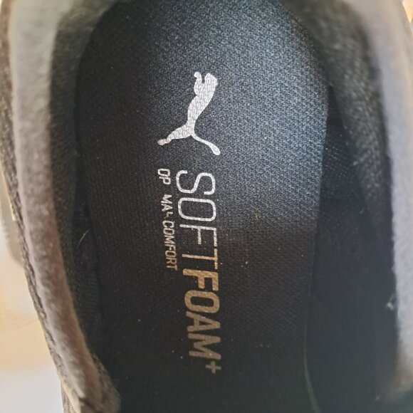 🔥🔥 PRICE DROP: PUMA Softride Sophia Camo Slip-On Sneakers Black Silver Sz 9 - Picture 7 of 9